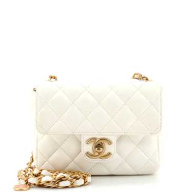 CHANEL Casino Royale Charms Square Flap Bag Quilt… - image 1