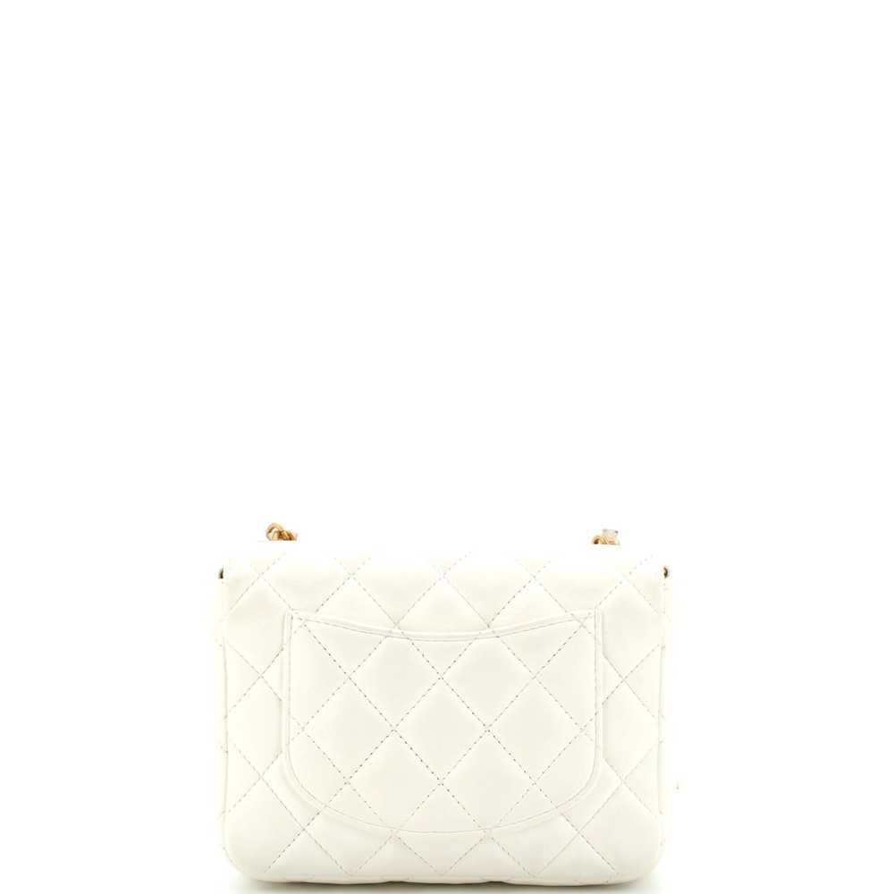 CHANEL Casino Royale Charms Square Flap Bag Quilt… - image 3