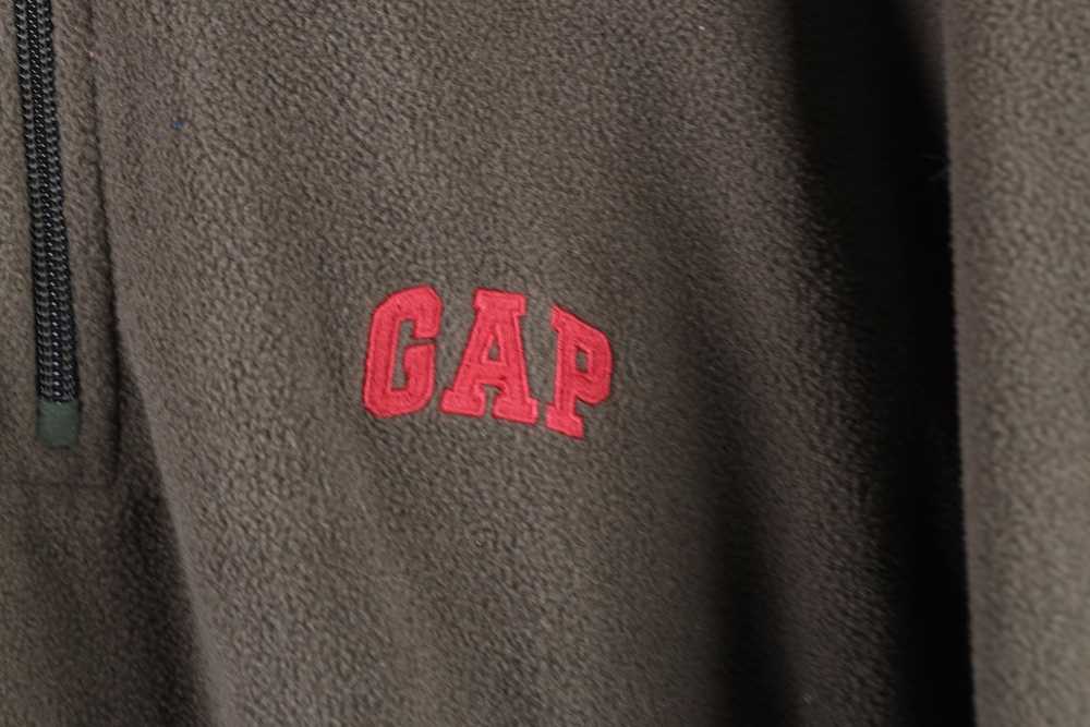 Gap × Vintage Vintage Gap Block Letter Half Zip F… - image 4