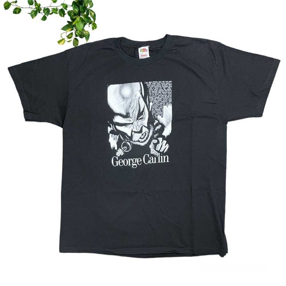 Art × Made In Usa × Vintage Vintage George Carlin… - image 1