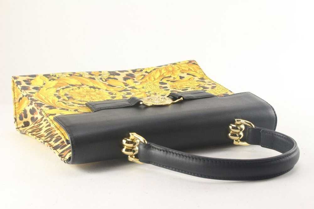 Versace Versace Baroque Top Handle Flap 2way Cros… - image 8