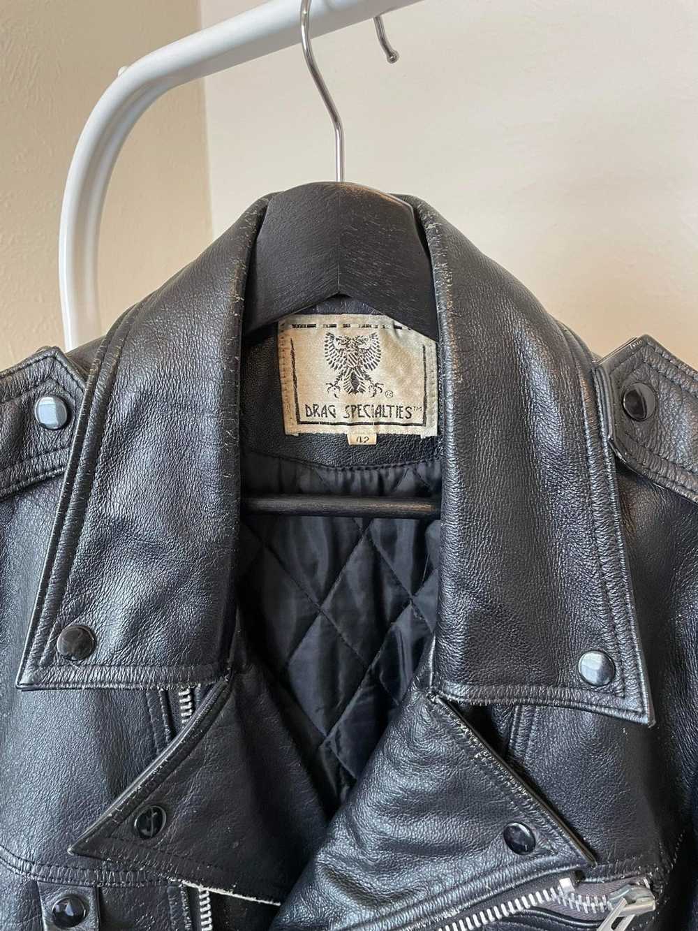 Vintage Drag Specialties Leather Jacket - image 2