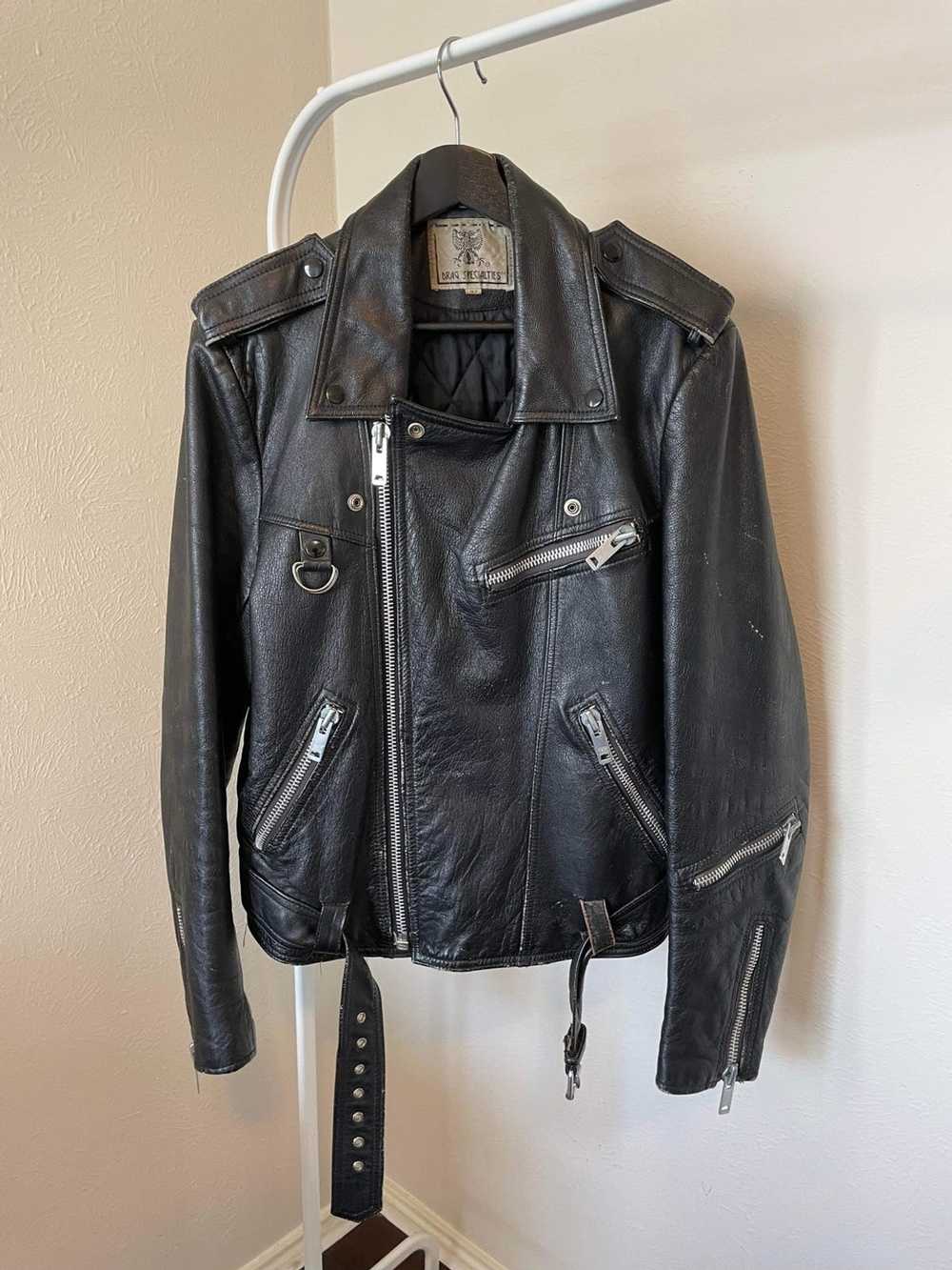 Vintage Drag Specialties Leather Jacket - image 3