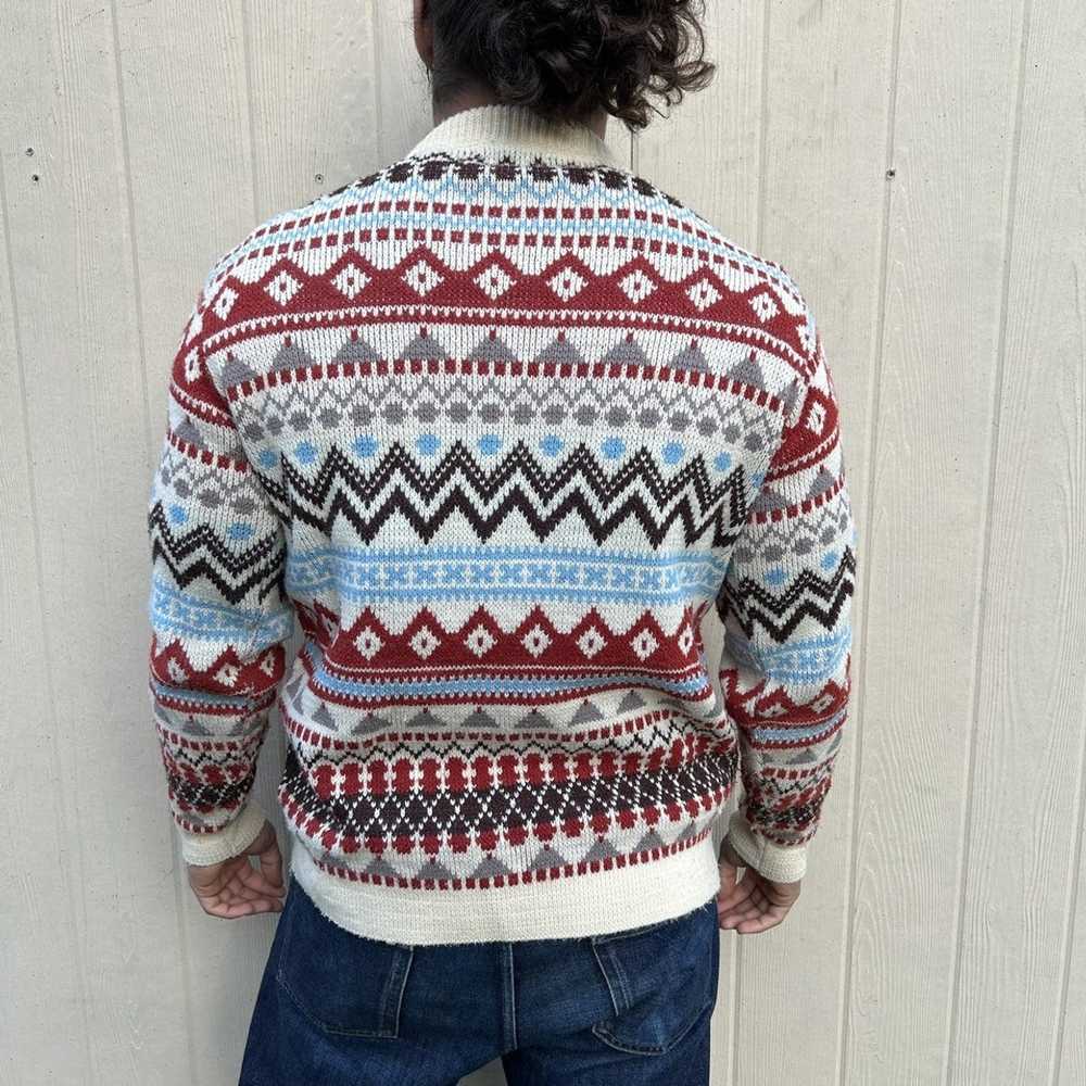Vintage Vintage Alps Nordic Pattern Knit Sweater - image 2