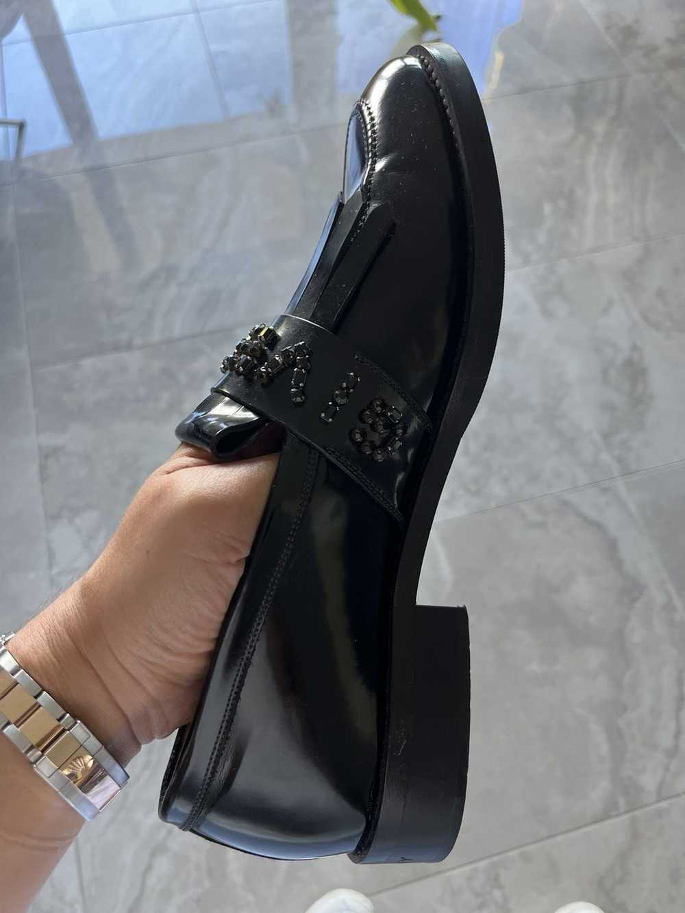 Givenchy Classic Rhinestone Loafers - image 4