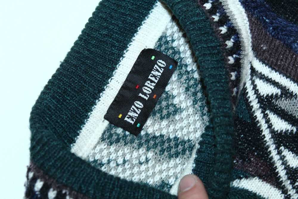 Coloured Cable Knit Sweater × Italian Designers ×… - image 4