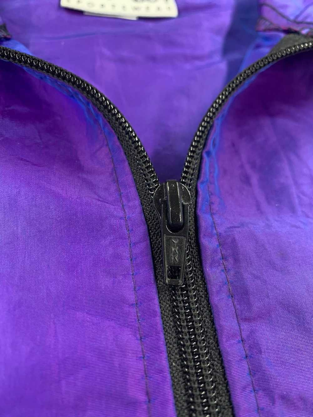 Vintage Vintage Iridescent Purple Minnesota Zip J… - image 3