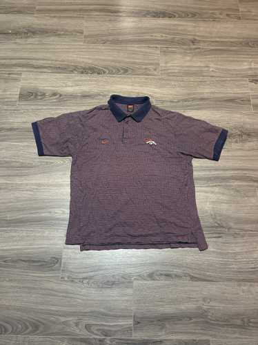 Nike Men's Denver Broncos Franchise Navy Polo