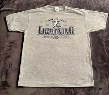 Vintage NHL (Logo 7) - Tampa Bay Lightning Sweatshirt 1990s X-Large –  Vintage Club Clothing