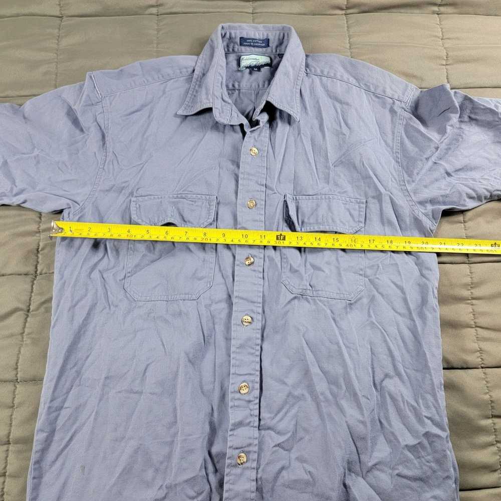 Fieldmaster Fieldmaster Mens Medium Blue Button U… - image 7