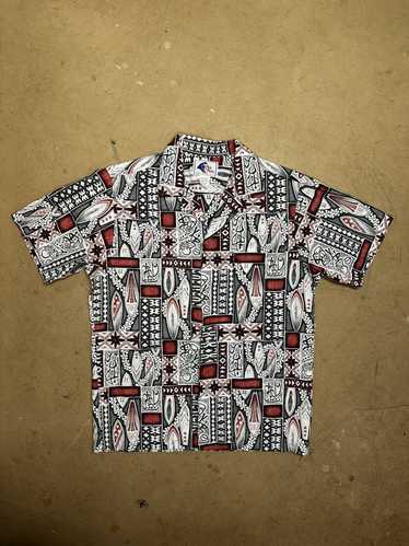 Hawaiian Shirt × Made In Usa × Vintage Vintage 90s