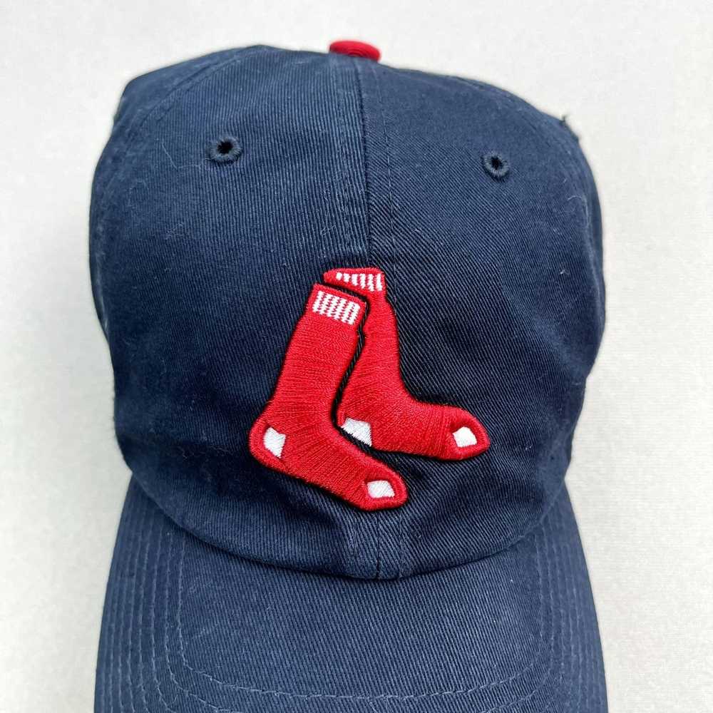 Boston Red Sox Hat Cap One Size Blue Flex Small S Adults MLB