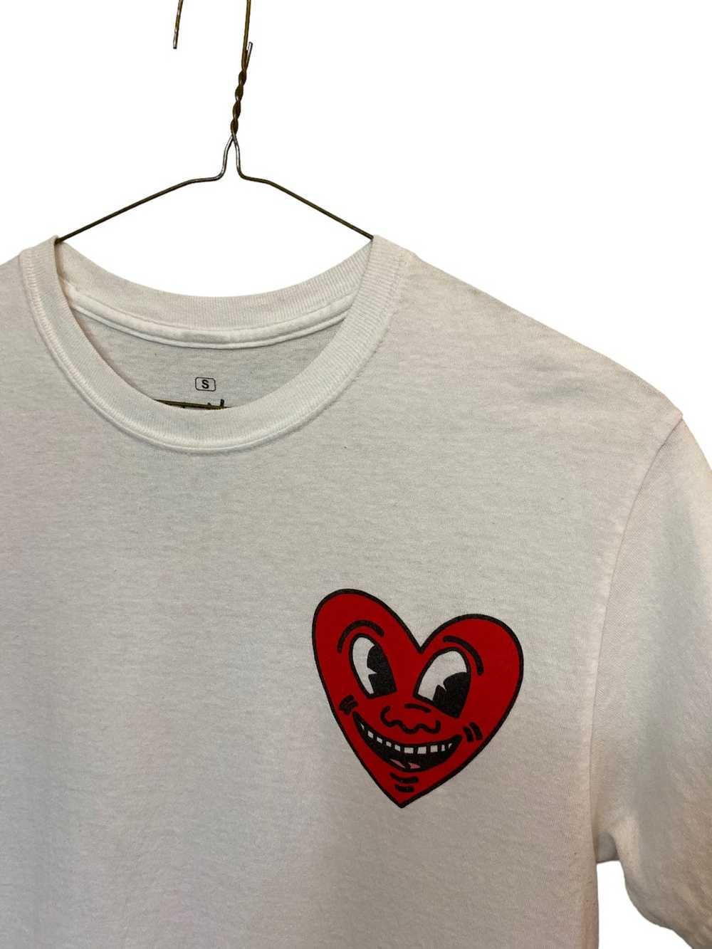 Art × Keith Haring Kieth Haring Heart Art T Shirt - image 4