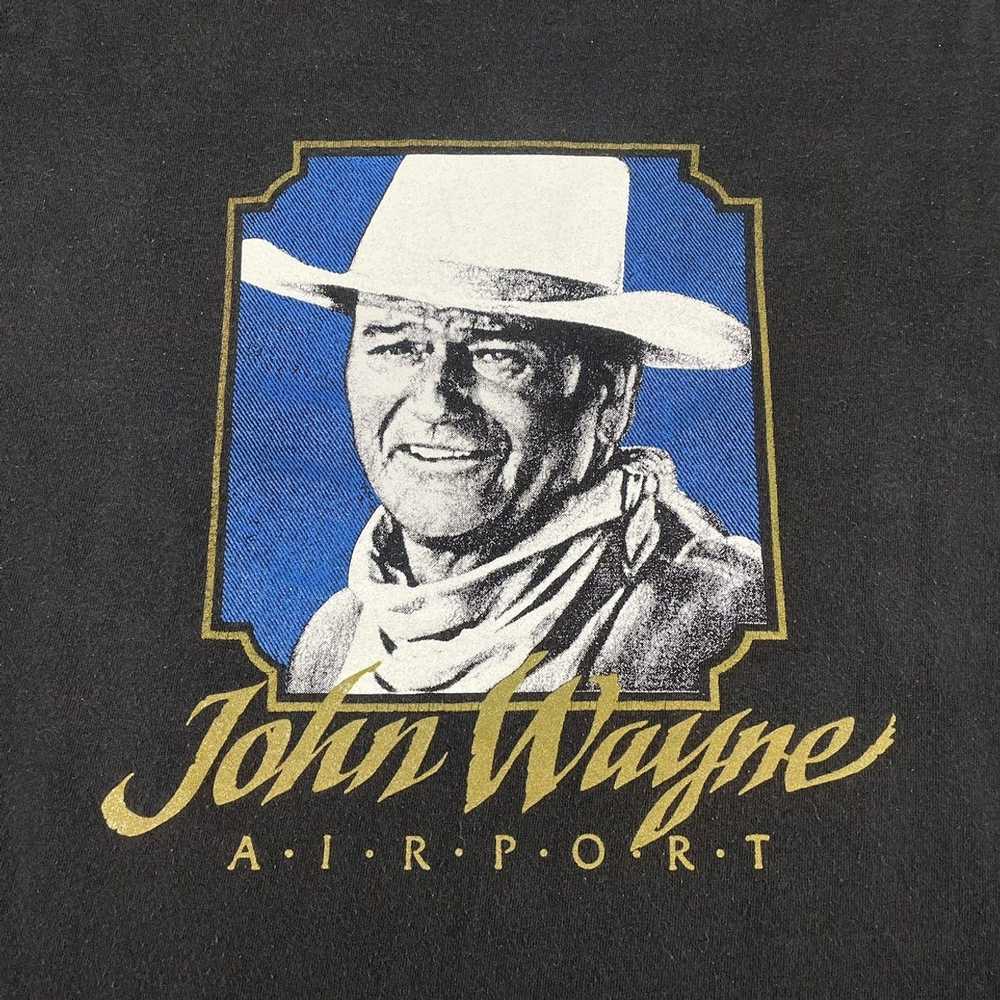 Vintage John Wayne Airport Vintage 90s Shirt - image 2