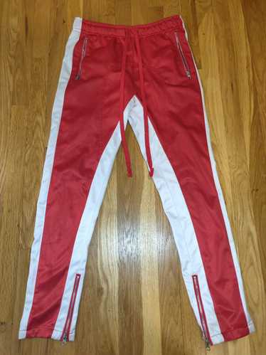 American Stitch × Streetwear Red Nylon Track Pants