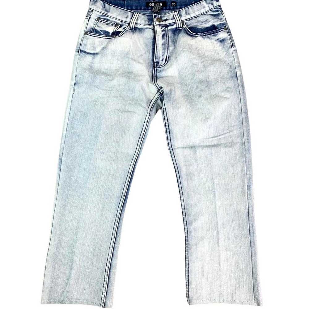 Vintage Vintage y2k Embroidered JNCO Style Jeans - image 3