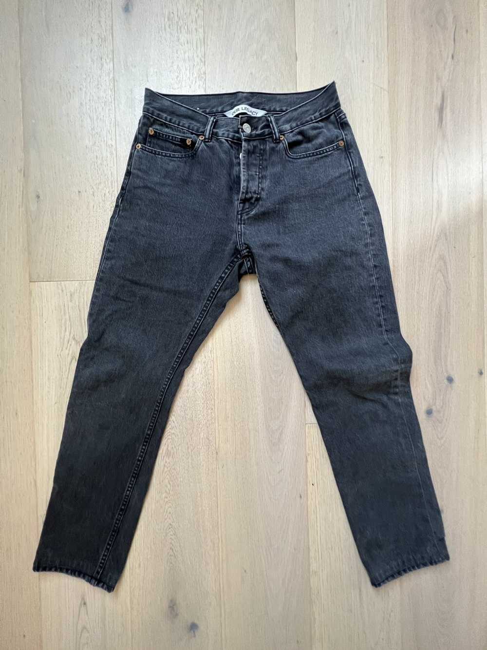 Our Legacy First Cut Jean Vintage Grey Wash - image 2