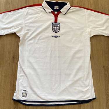 2003-2005 England Umbro Long Sleeve Home Shirt #7 David Beckham BNWT -  Marketplace, Classic Football Shirts, Vintage Football Shirts, Rare  Soccer Shirts, Worldwide Delivery, 90's Football Shirts