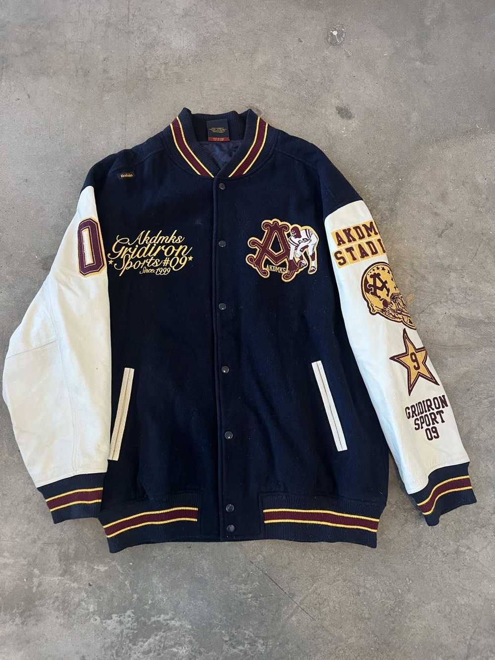 Varsity Jacket × Vintage AKDMKS Y2K Varsity Jacket De… - Gem