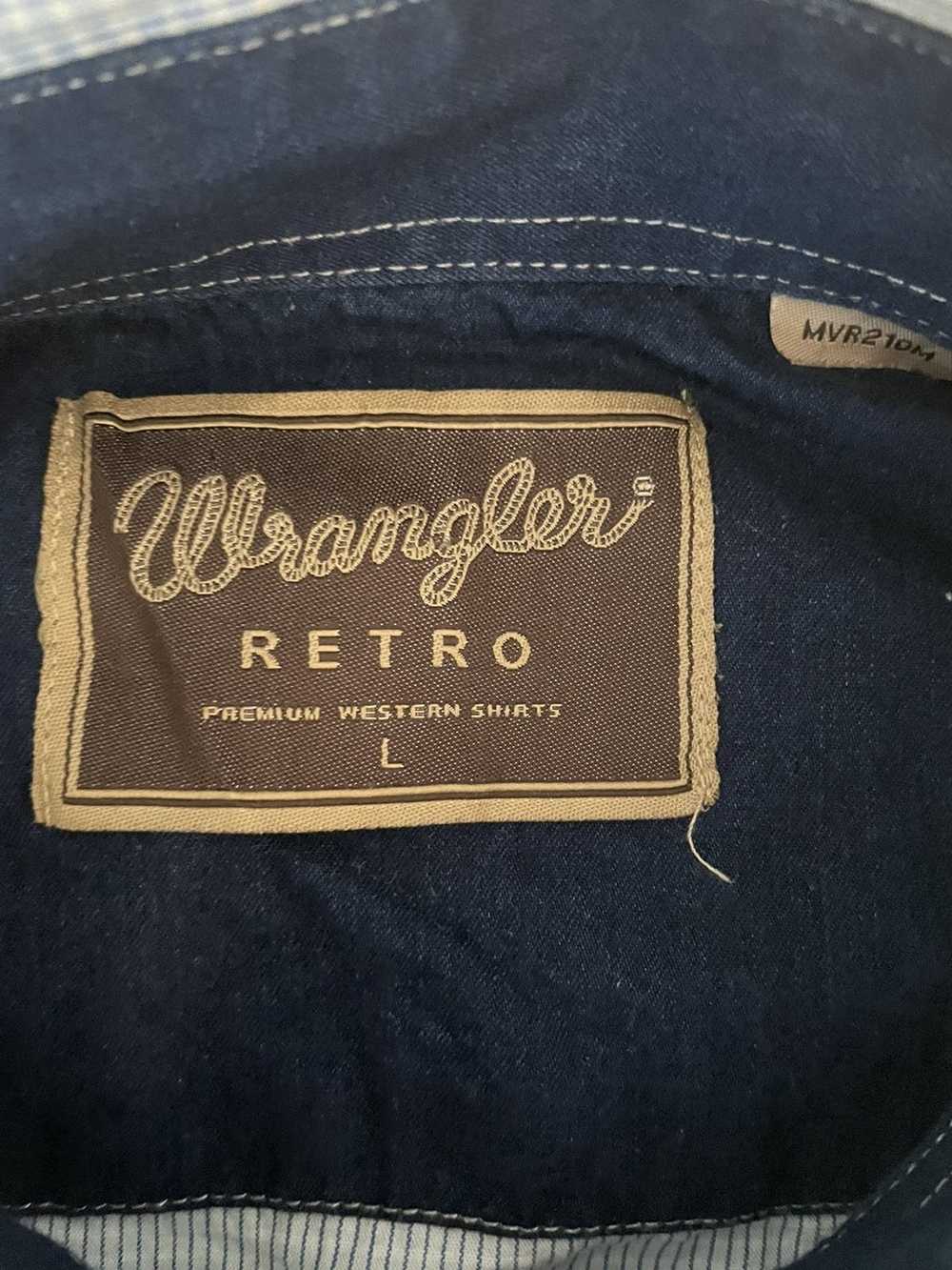 Vintage × Wrangler Vintage Degrade Mini Check Wes… - image 5