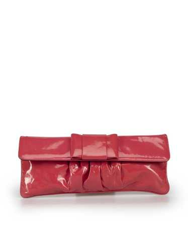 Miu Miu Signature Patent Long Leather Bow Logo Wallet MM-1104P-0013