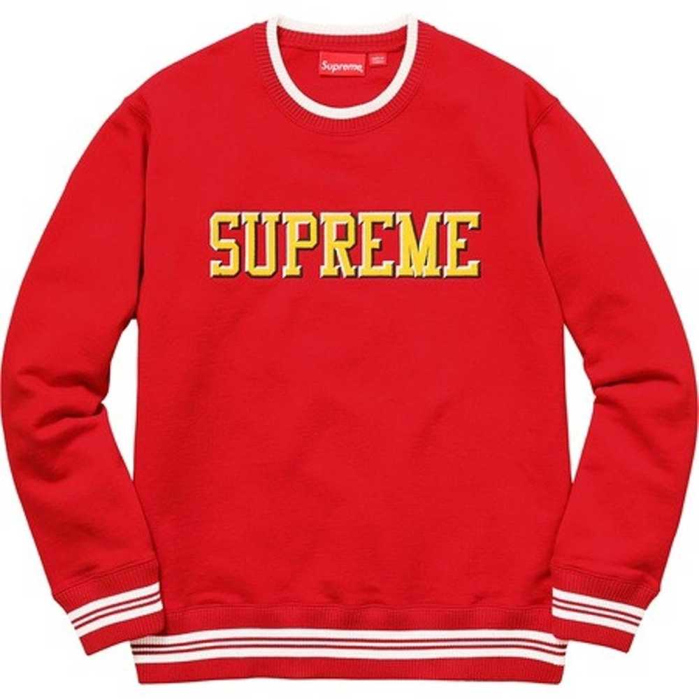 最新作人気 Supreme - M新品‼︎ Supreme Felt Shadow Crewneck 半タグ