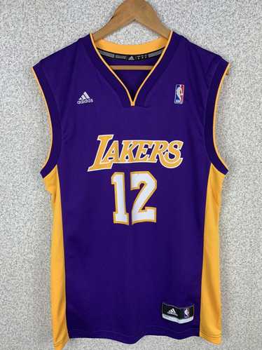 Throwback XL Adidas Dwight Howard LA Lakers Jersey available. DM if in