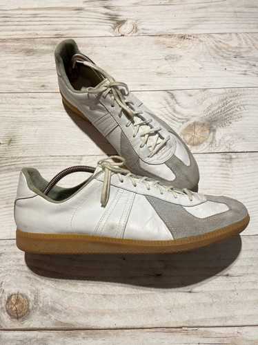 Les Deux WALT ARMY TRAINER - Trainers - vintage white/sports green