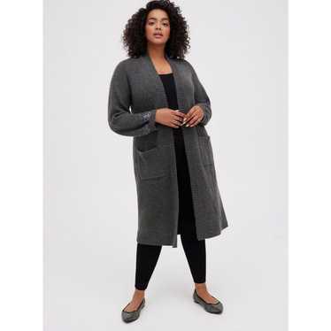 Other Torrid Wmns 2X Gray LongSleeve Drop Shoulder