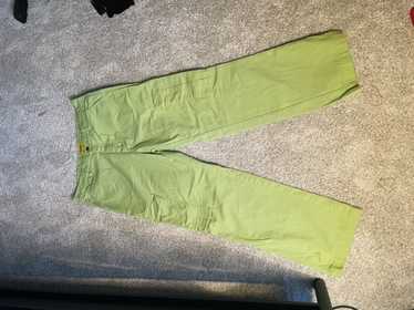 Army green cargo pants Tyl