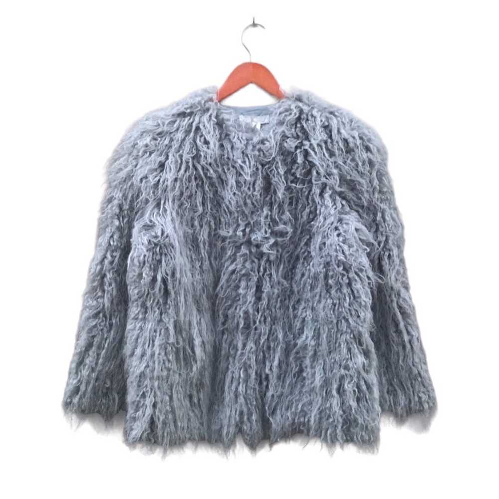 Aran Isles Knitwear × H&M × Mink Fur Coat Vtg H&M… - image 1