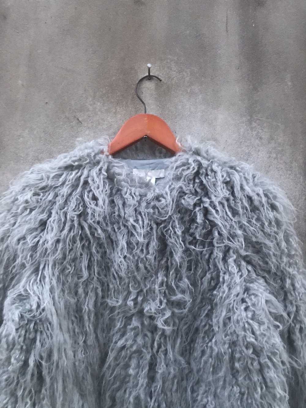Aran Isles Knitwear × H&M × Mink Fur Coat Vtg H&M… - image 4