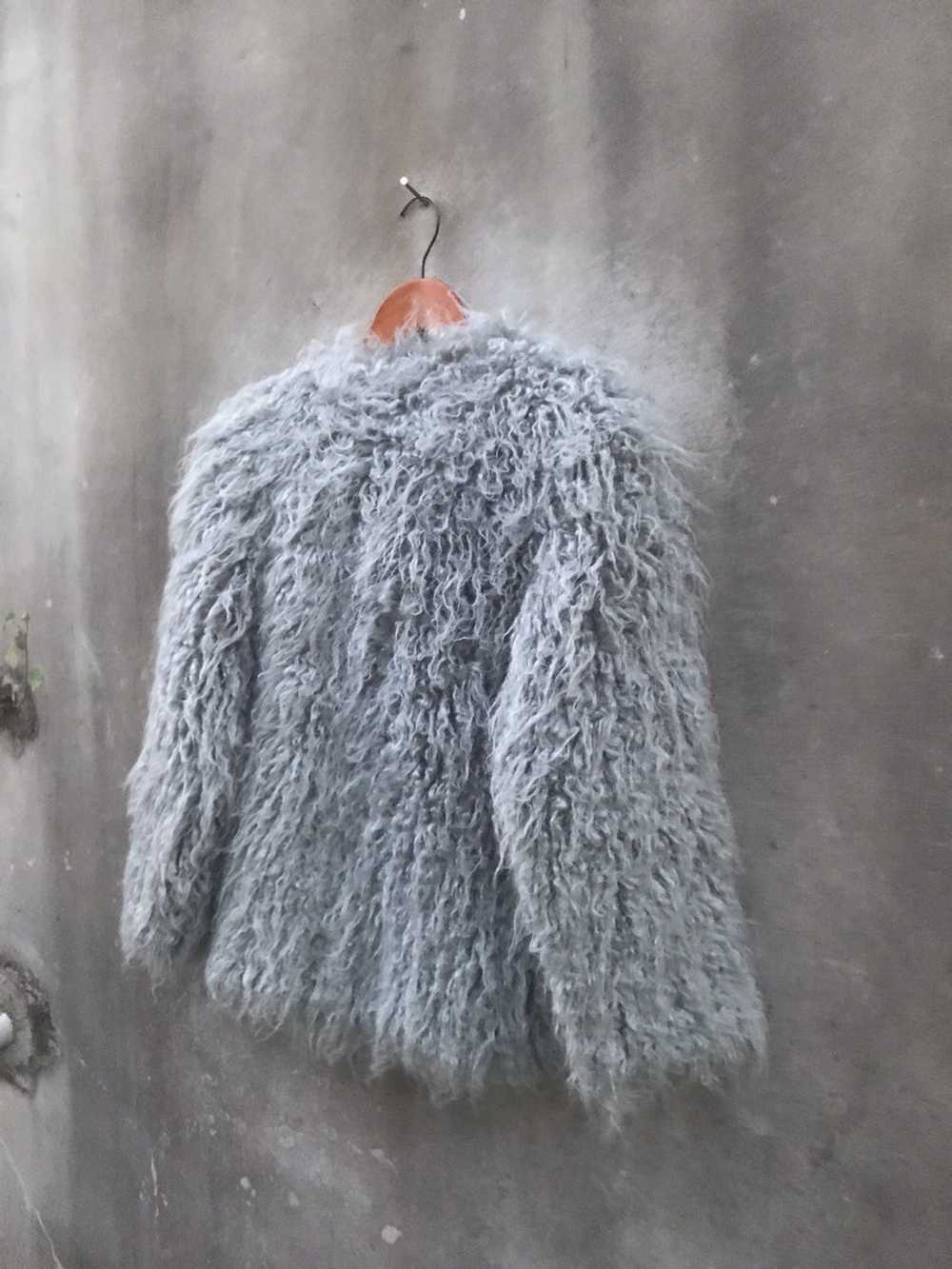 Aran Isles Knitwear × H&M × Mink Fur Coat Vtg H&M… - image 8