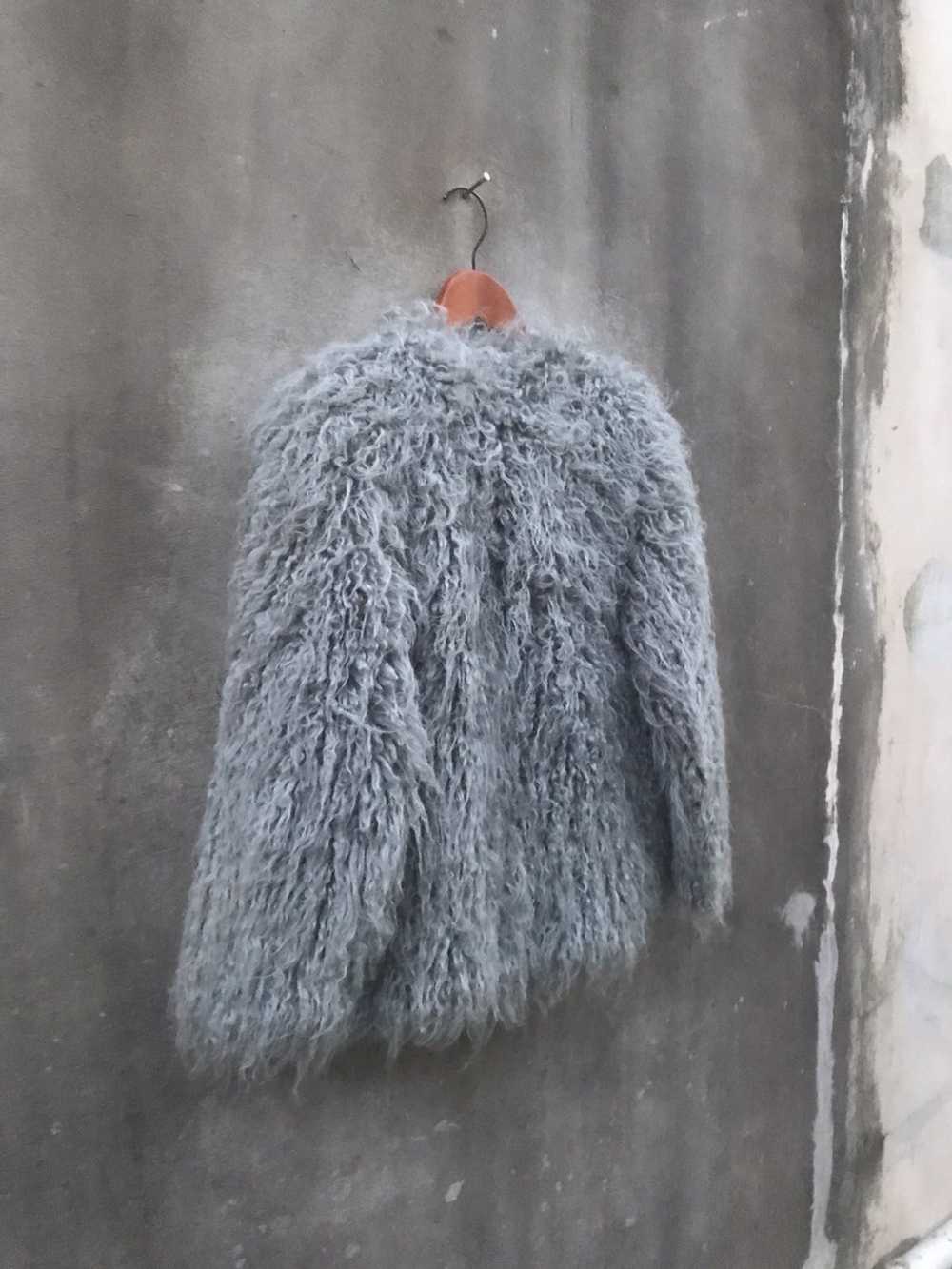 Aran Isles Knitwear × H&M × Mink Fur Coat Vtg H&M… - image 9