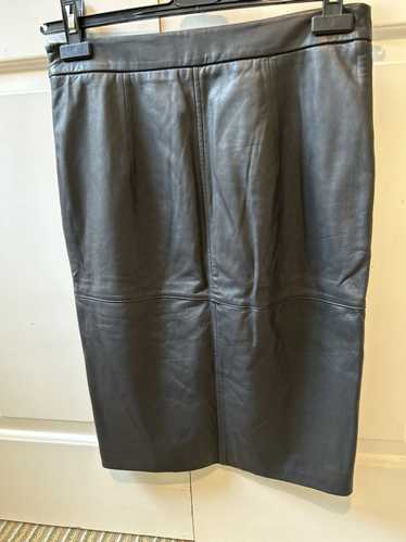 Joie Leather skirt