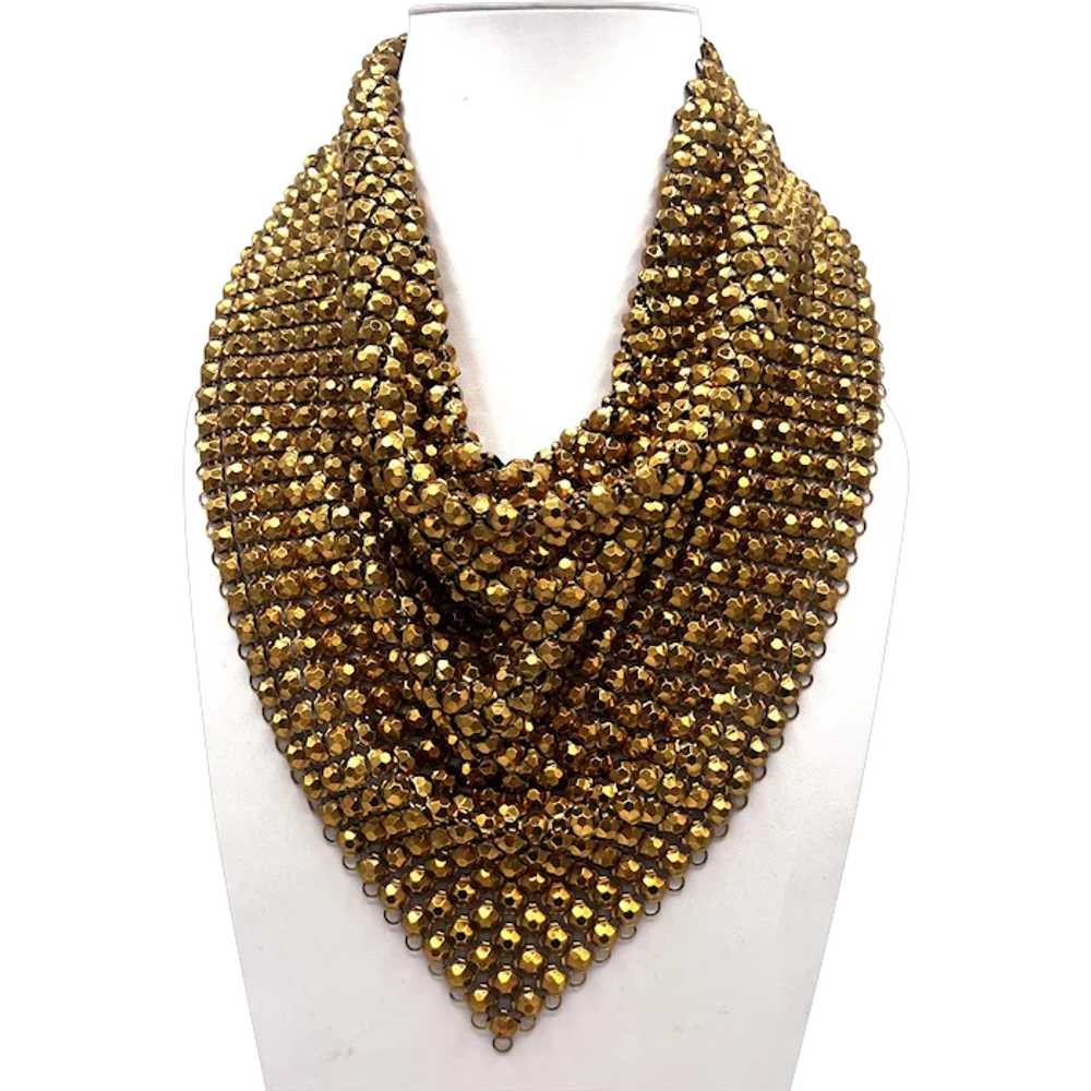 SEXY Mesh Chain Handkerchief or Scarf Necklace - image 1