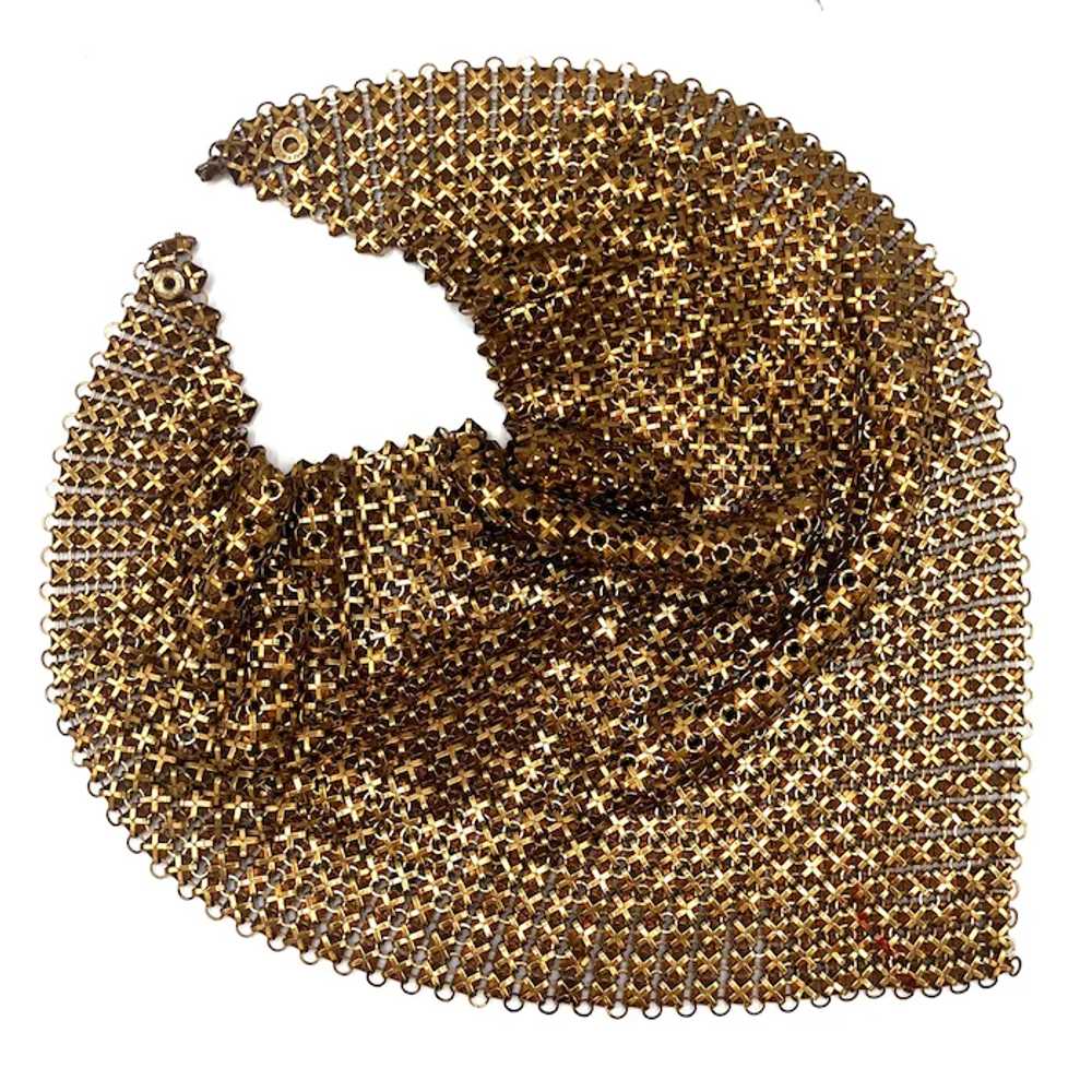 SEXY Mesh Chain Handkerchief or Scarf Necklace - image 4