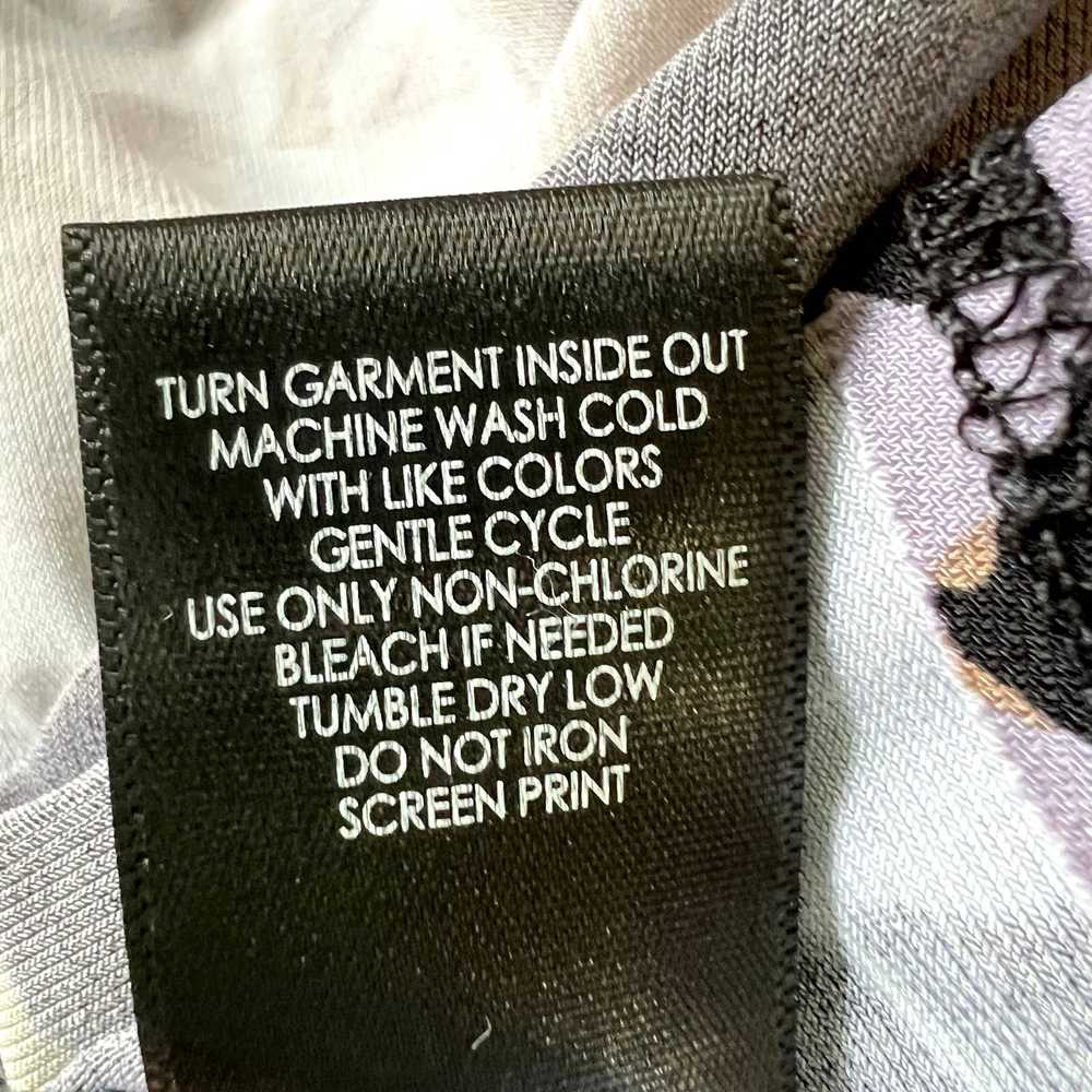 Torrid Black Floral Studio Knit Drape Front Cardi… - image 11