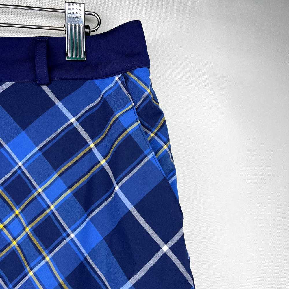 Lady Hagen Golf Skort Blue Plaid Size 10 Sides Po… - image 4