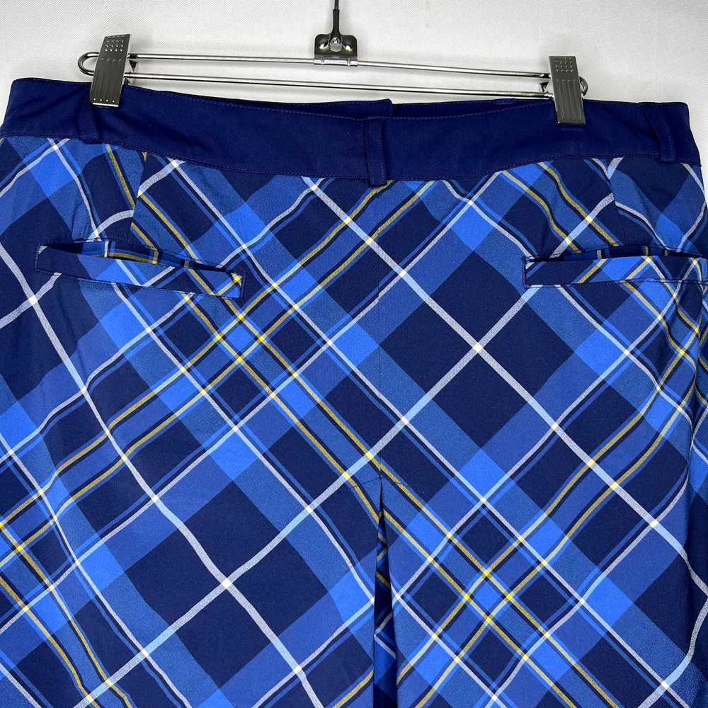 Lady Hagen Golf Skort Blue Plaid Size 10 Sides Po… - image 7