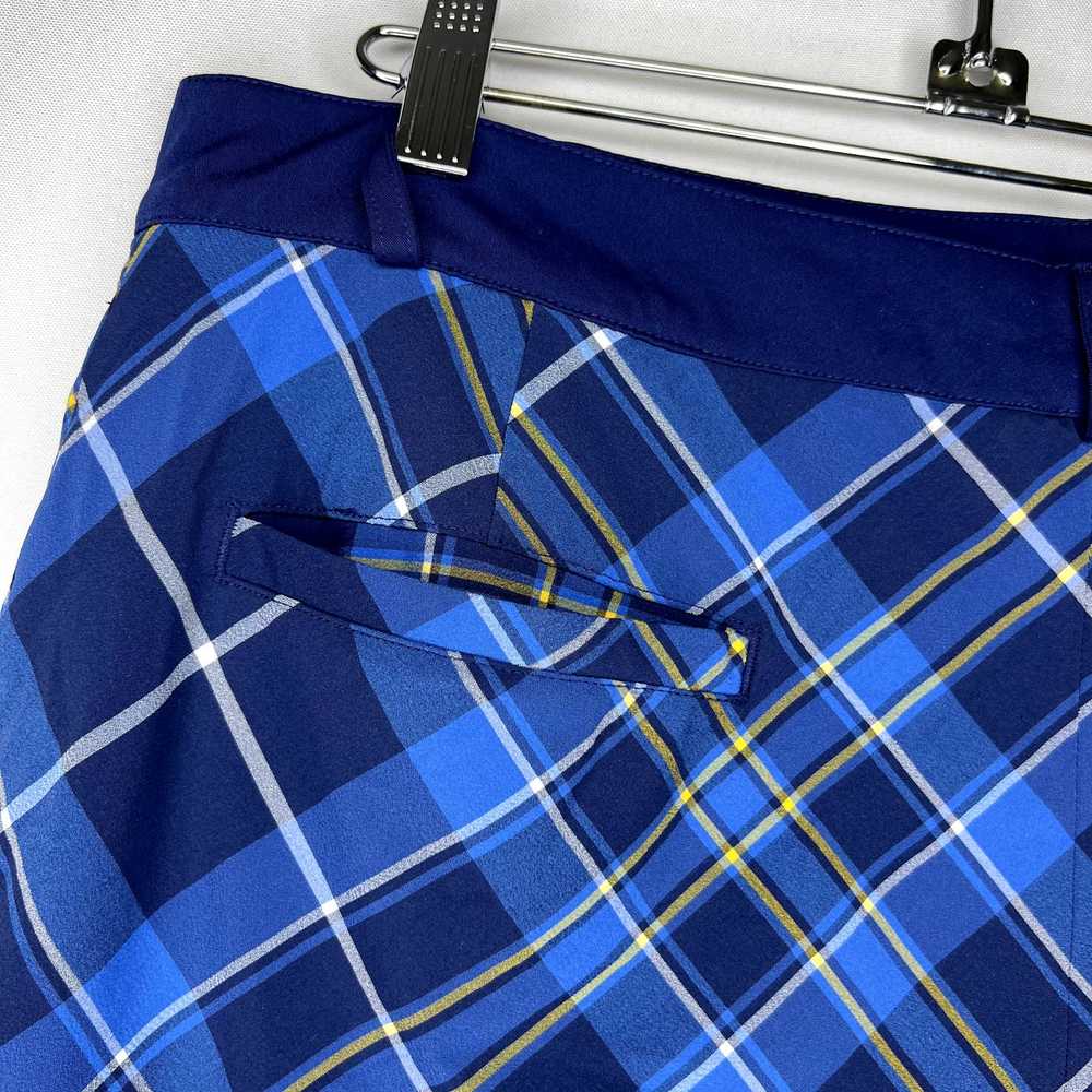 Lady Hagen Golf Skort Blue Plaid Size 10 Sides Po… - image 9