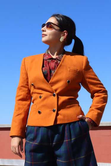 Pumpkin Spice Wool Jacket M