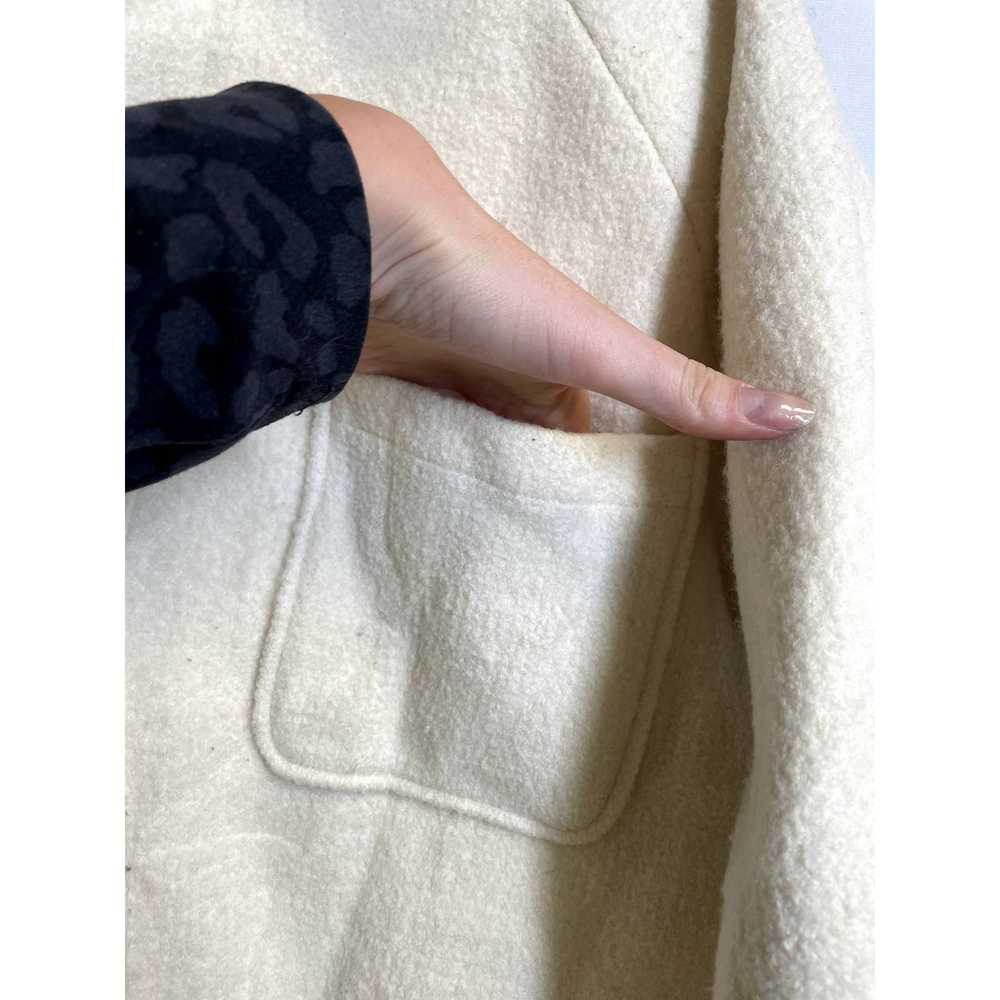 ANINE BING Jaden Belted Wool Blend Moto Oversized… - image 6