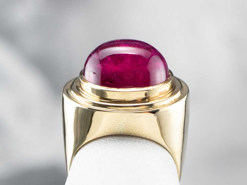Stunning Hot Pink Sapphire Handmade Ring, Lab Created Sapphire in 14K – My  Wired Imagination