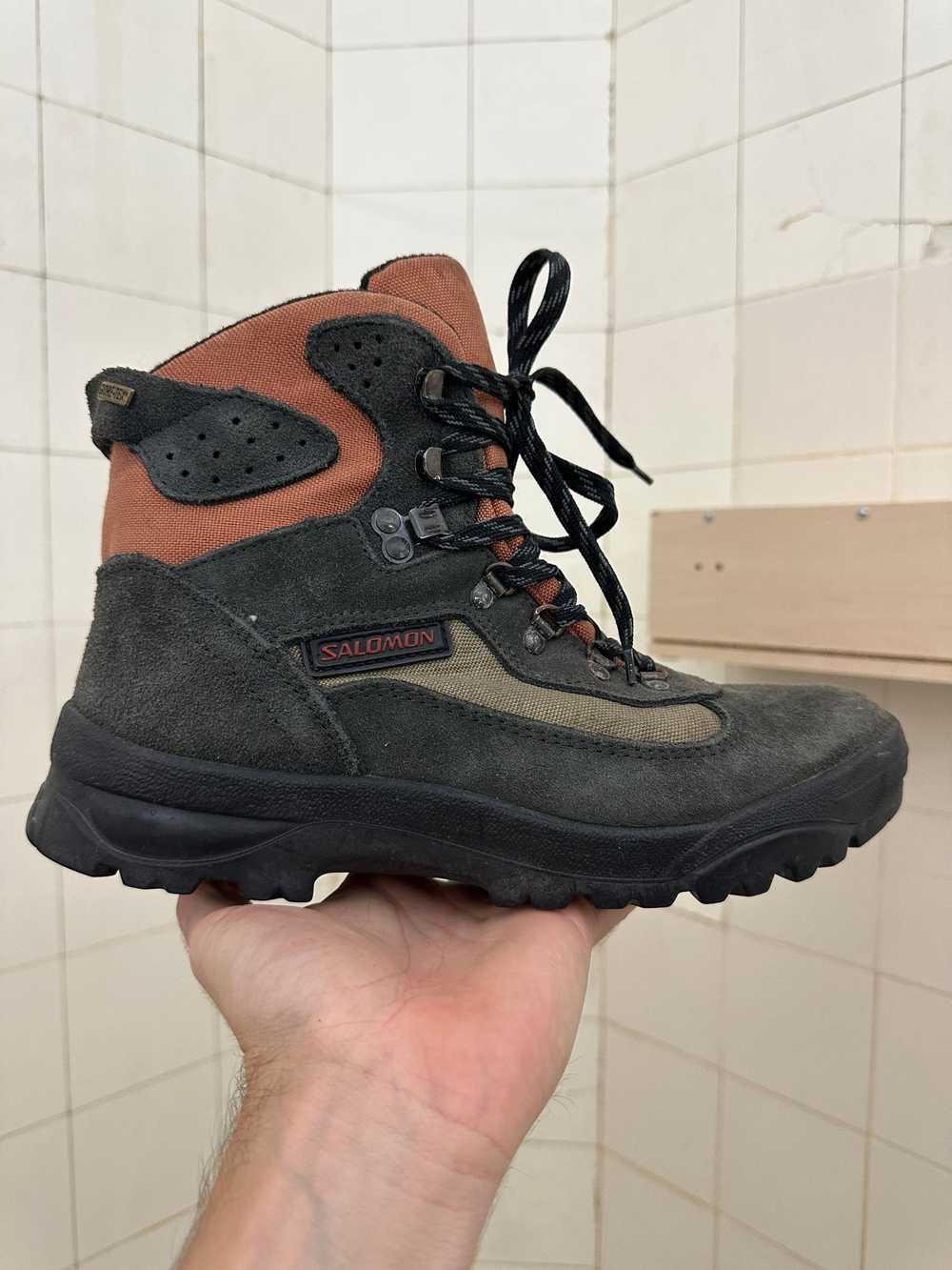 1990s Salomon Goretex D-Ring Hiking Boots - Size … - image 2