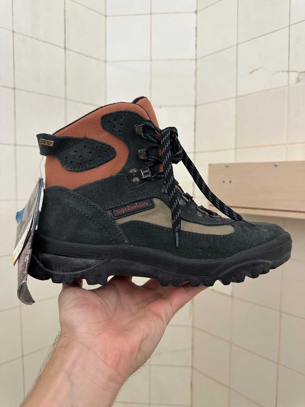 1990s Salomon Goretex D-Ring Hiking Boots - Size … - image 2