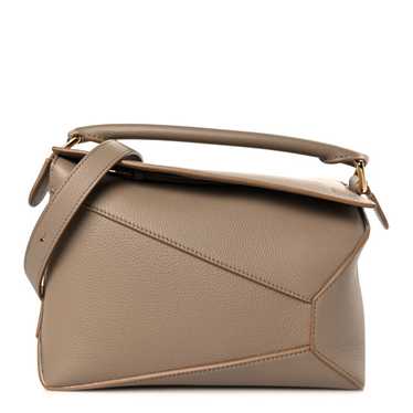 Shop LOEWE PUZZLE Mini puzzle bag in soft grained calfskin (0010947927,  0010947919) by SARUGAKUCHO