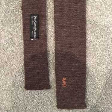 Ysl knit tie - Gem