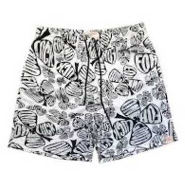 Signature Print Mesh Shorts / Zebra - image 1