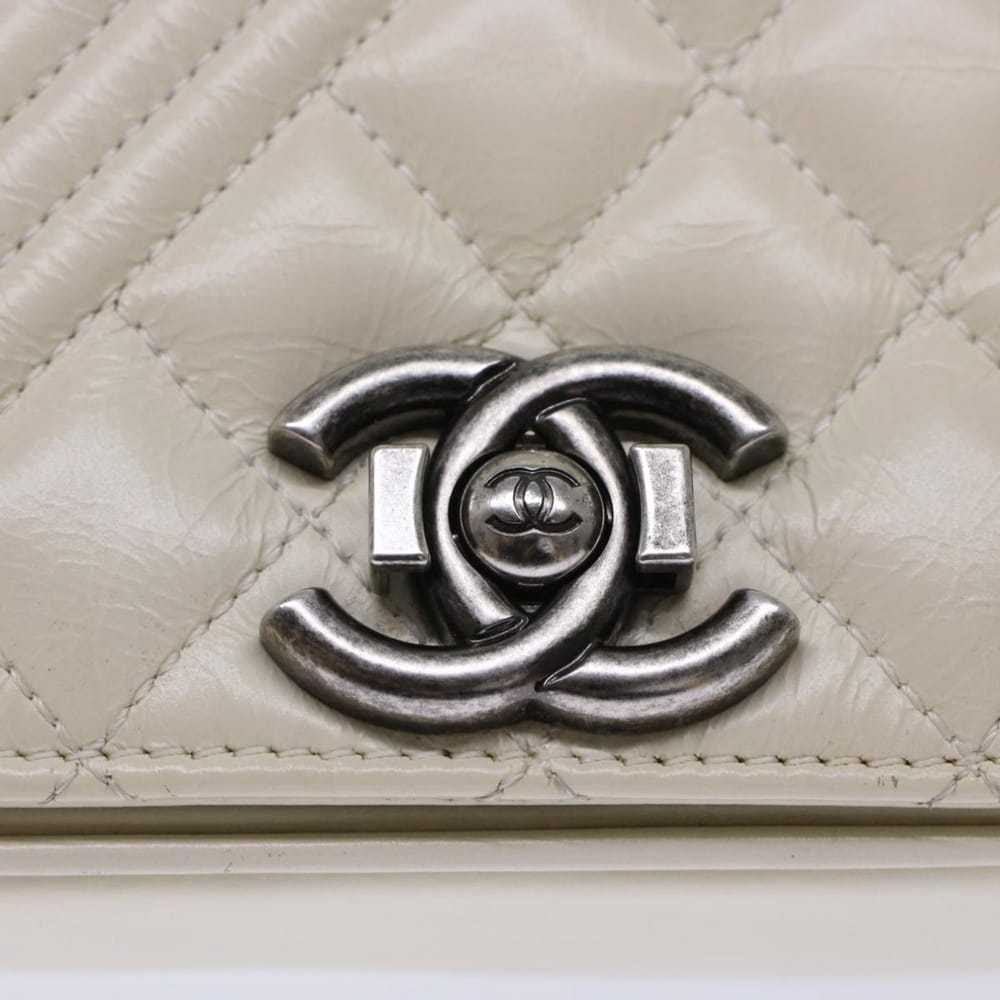 Chanel Coco boy leather handbag - image 10